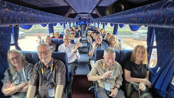 On the bus