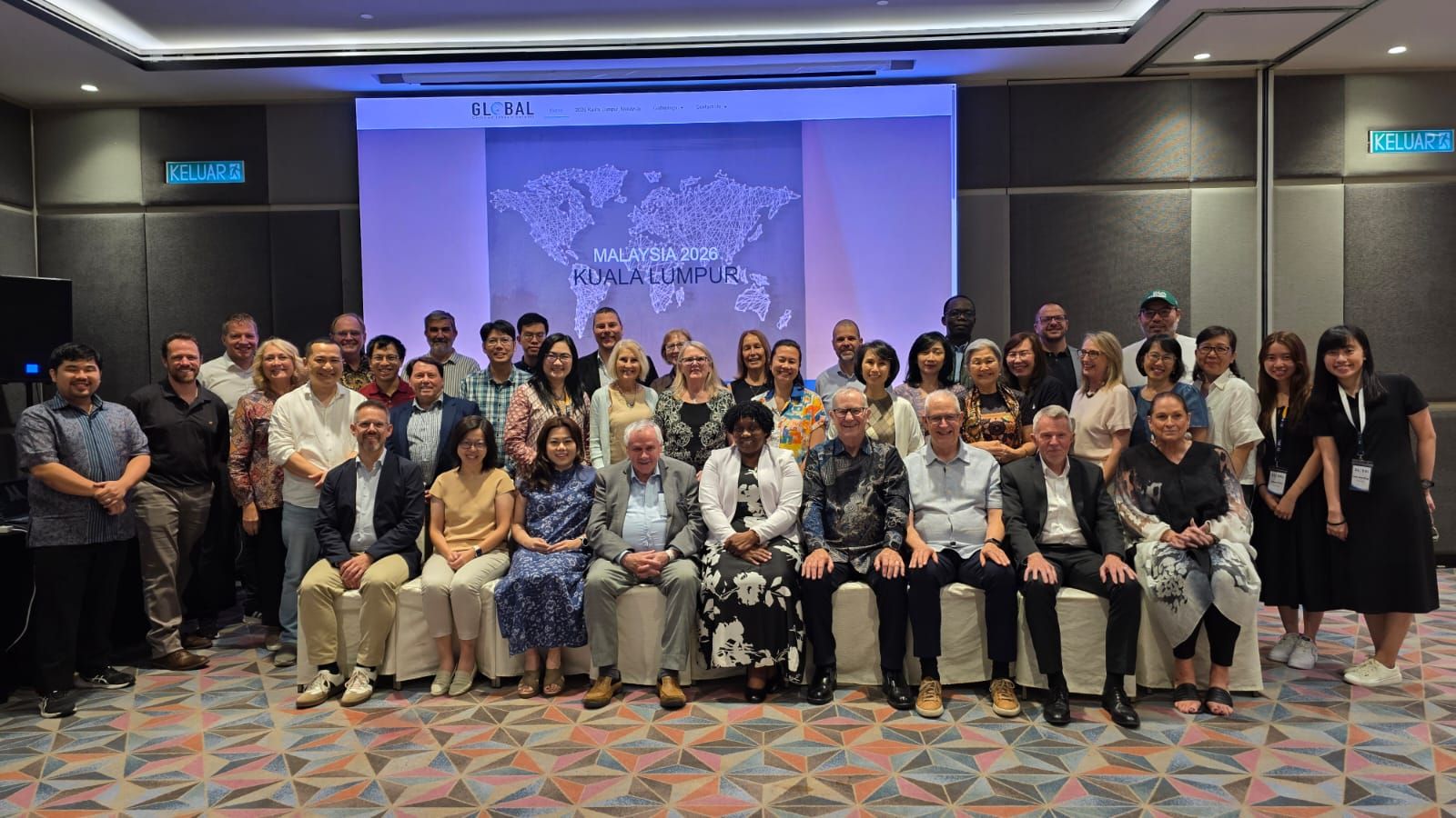 Group photo of the participants of the GCSN Gathering in Kuala Lumpur